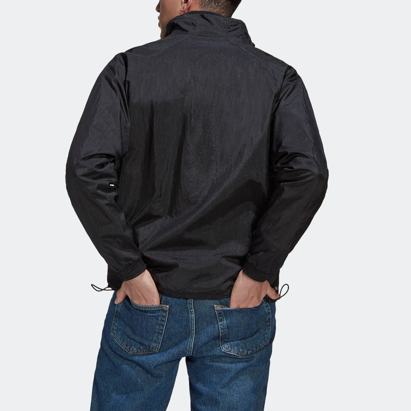 adidas Originals Solid Logo Embroidered Track Jacket HK2730 圖 4