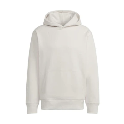 adidas Originals Solid Logo Hoodie Pullover Long Sleeve - Off White HK0318