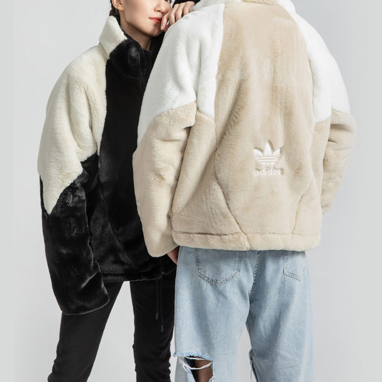 adidas Originals Speed Fer Colorblock Fleece Jacket Unisex Retro Track Top HF0701 圖 5