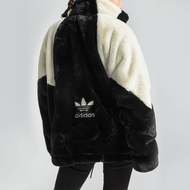 adidas Originals Speed Fer Colorblock Fleece Jacket Unisex Retro Track Top HF0701 圖 6