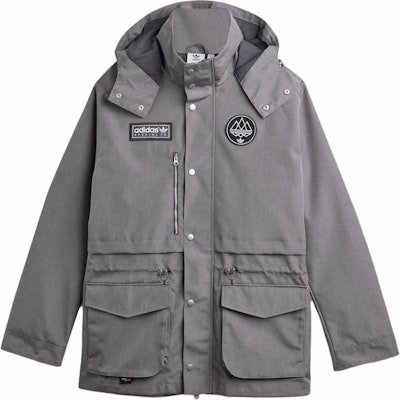 adidas Originals SPEZIAL FW24 FC 灰色連帽外套 休閒風格 JE6074 Order adidas Originals SPEZIAL FW24 FC 灰色連帽外套 休閒風格 JE6074