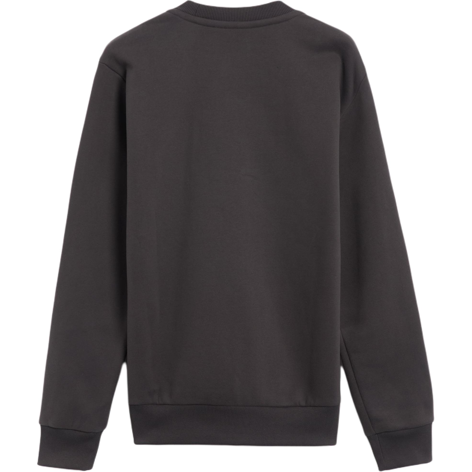 Lookbook Sweatshirt Pria adidas Originals SPEZIAL FW24 Utility Black Logo Crewneck JE6091