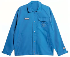adidas Originals SPEZIAL SS24 Blue Workwear Multi-Pocket Long Sleeve Shirt Jacket IT4262 adidas Originals SPEZIAL SS24 Blue Workwear Multi-Pocket Long Sleeve Shirt Jacket IT4262