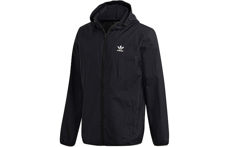 adidas Originals Sport Windbreaker Hoodie Black - Perfect Gift for Him GD2553