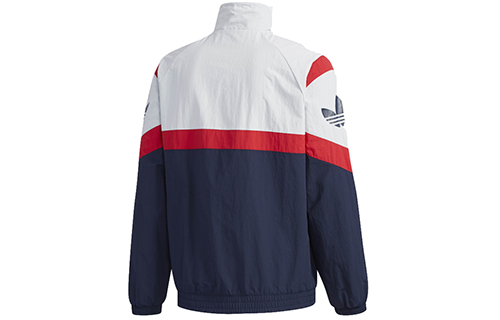 Lookbook Chaqueta Rompevientos Colorblock Deportiva Adidas Originals Azul Marino EJ0947