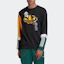 Shop adidas Originals SPRT US FT Crew Sweatshirt Hitam Pullover Lelaki GJ6749