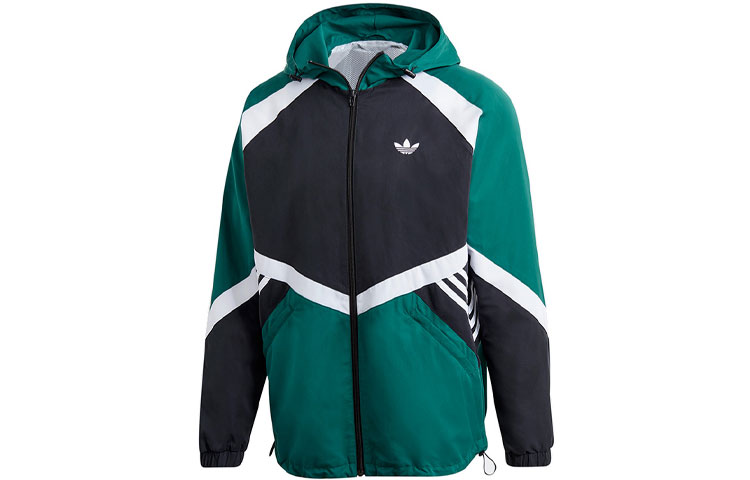 adidas Originals SPRT US WB 1 Green Hooded Jacket GJ6736