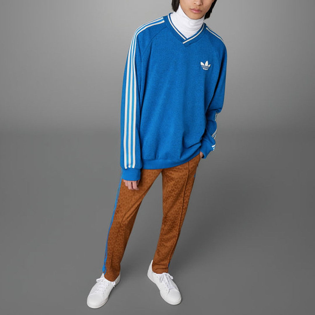 Shop Sudadera Retro Azul adidas Originals Adicolor 70s SS23 para Hombre. IP6989