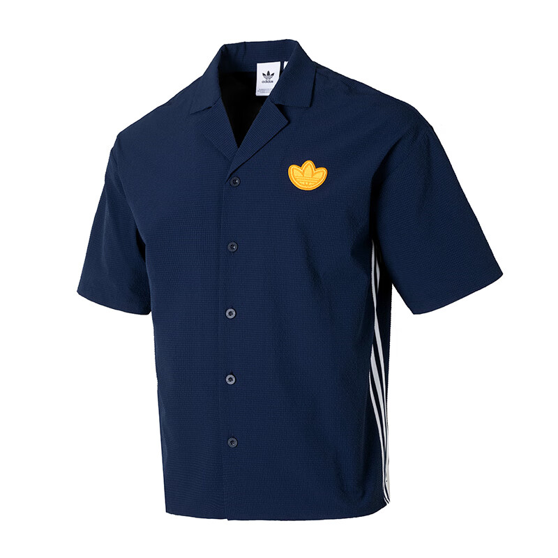 adidas Originals SS24  Navy Blue Breathable Polo Training Shirt. JI7229