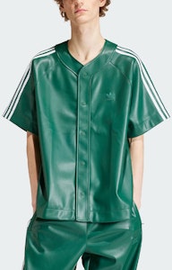 adidas Originals SS24 假皮革 Adicolor 標誌襯衫 森林綠 T恤 IZ4047 Lookbook adidas Originals SS24 假皮革 Adicolor 標誌襯衫 森林綠 T恤 IZ4047