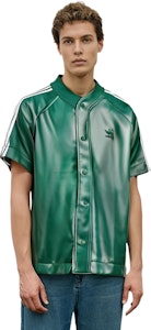 adidas Originals SS24 假皮革 Adicolor 標誌襯衫 森林綠 T恤 IZ4047 Sizing adidas Originals SS24 假皮革 Adicolor 標誌襯衫 森林綠 T恤 IZ4047