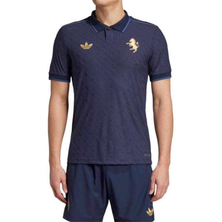 Details for 아디다스 오리지널스 SS24 유벤투스 서드 저지 - 레전드 잉크 반팔 티셔츠 IY5252