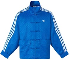 adidas Originals SS24 復古條紋立領外套 藍色 男女款 JC9263 Order adidas Originals SS24 復古條紋立領外套 藍色 男女款 JC9263