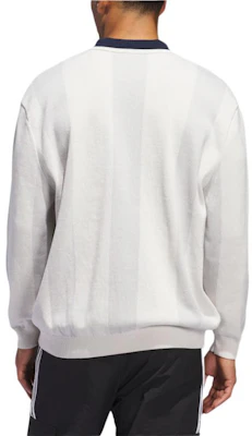 adidas Originals SS24 粉白色V領長袖毛衣 Polo 衫 IW6659 Shop adidas Originals SS24 粉白色V領長袖毛衣 Polo 衫 IW6659