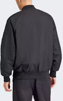 Shop adidas Originals SST 飛行外套 黑色多口袋轟炸機外套 IS5385