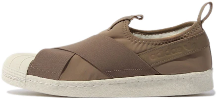 adidas originals Sst Slip-on Fleece 'Brown' GX1365 adidas originals Sst Slip-on Fleece 'Brown' GX1365