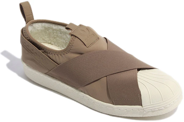 adidas Originals SST Slip-On Fleece ''Marrone'' GX1365 Lookbook adidas Originals SST Slip-On Fleece ''Marrone'' GX1365