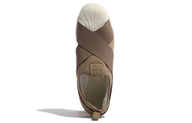 Purchase adidas Originals SST Slip-On Fleece ''Marrone'' GX1365