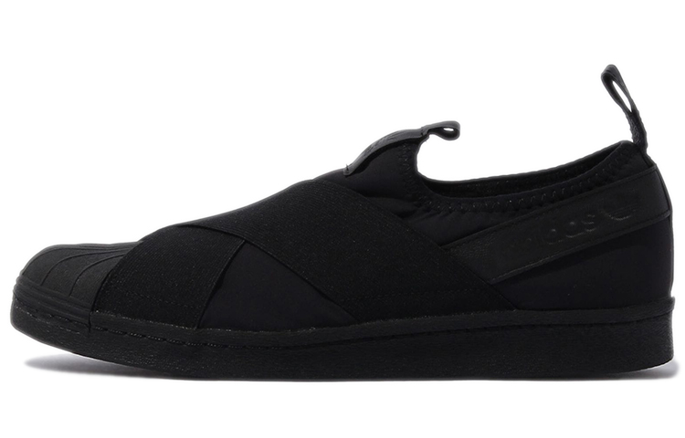 adidas originals Sst Slip-on Fleece 'Black' GX1367