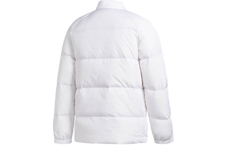 Lookbook アディダス オリジナルス SST ホワイト ダウン パファージャケット カジュアル 暖かいコート BR4799