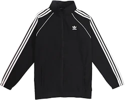 adidas Originals SST Windbreaker Retro Jacket Black Japan Edition CW1309-JAPAN adidas Originals SST Windbreaker Retro Jacket Black Japan Edition CW1309-JAPAN