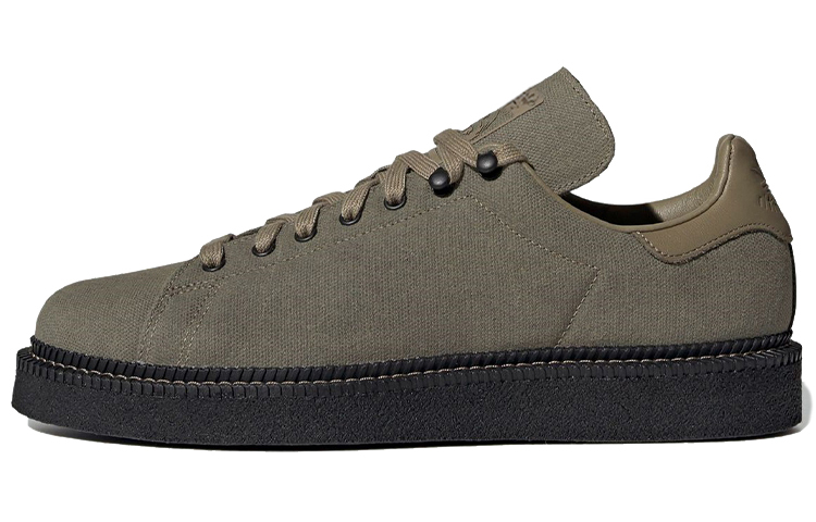 Buy adidas originals 史密斯军绿色黑色鞋