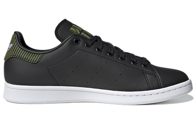 adidas Originals Stan Smith 'Black Green Yellow' 圖 2