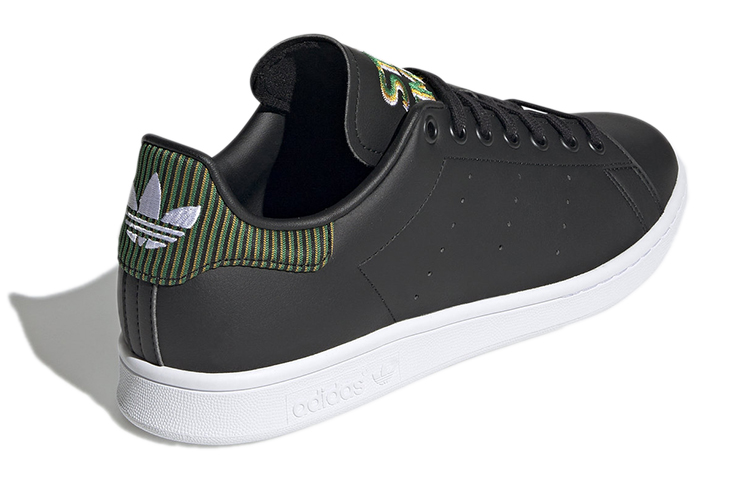 adidas Originals Stan Smith 'Black Green Yellow' 圖 4