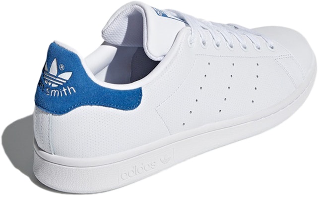 adidas originals StanSmith 藍尾 低筒 板鞋 男女款 白色 Shop adidas originals StanSmith 藍尾 低筒 板鞋 男女款 白色