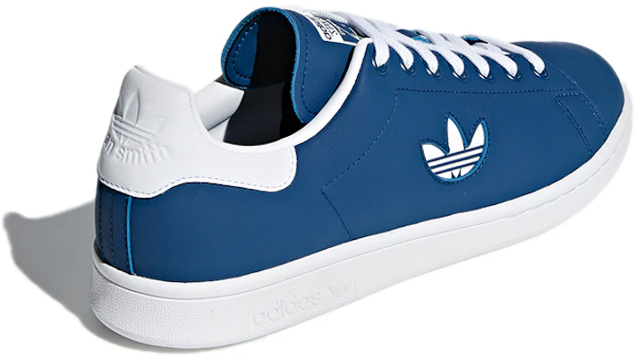 adidas Stan Smith 'Blue White Logo' G27998 Shop adidas Stan Smith 'Blue White Logo' G27998