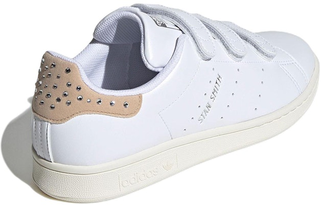 아디다스 오리지널 스탠스미스 '화이트 베이지 다이아몬드' GX1599 Shop 아디다스 오리지널 스탠스미스 '화이트 베이지 다이아몬드' GX1599