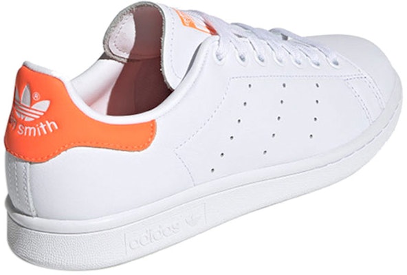 adidas originals StanSmith 復古休閒 防滑耐磨輕便 低幫 板鞋 男女同款 白橙 Shop adidas originals StanSmith 復古休閒 防滑耐磨輕便 低幫 板鞋 男女同款 白橙