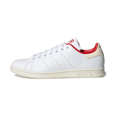 adidas originals Stan Smith Retro Casual Skateboarding Shoes White Red Unisex 'White Red'