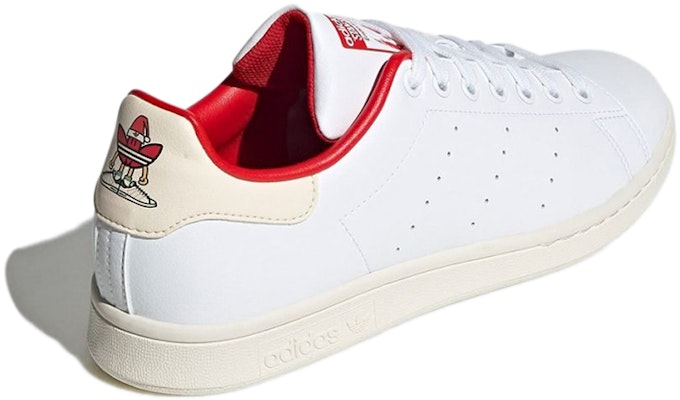 adidas Originals Stan Smith Kasual Retro Kasut Skateboard Putih Merah Unisex 'White Red' GY1911 Shop adidas Originals Stan Smith Kasual Retro Kasut Skateboard Putih Merah Unisex 'White Red' GY1911