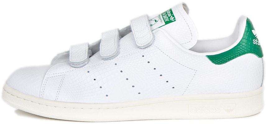 adidas originals Stan Smith Velcro 'White Green' B24535 Buy adidas originals Stan Smith Velcro 'White Green' B24535