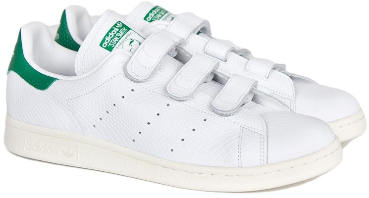 adidas originals Stan Smith Velcro 'White Green' B24535 Lookbook adidas originals Stan Smith Velcro 'White Green' B24535