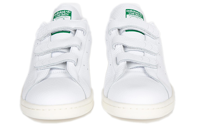 Shop スタンスミス ベルクロ (フェザーホワイト) B24535