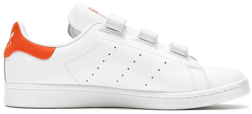 Buy adidas originals StanSmith Velcro White Orange BB0067 Novelship