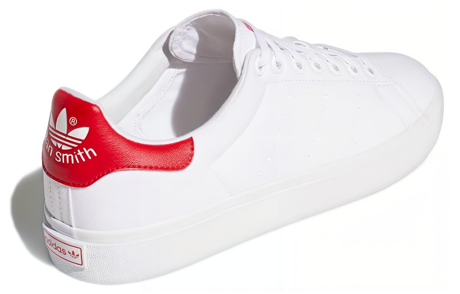 Purchase adidas Originals Stan Smith Vulc 休閒 防滑耐磨 低幫 板鞋 男女同款 白紅