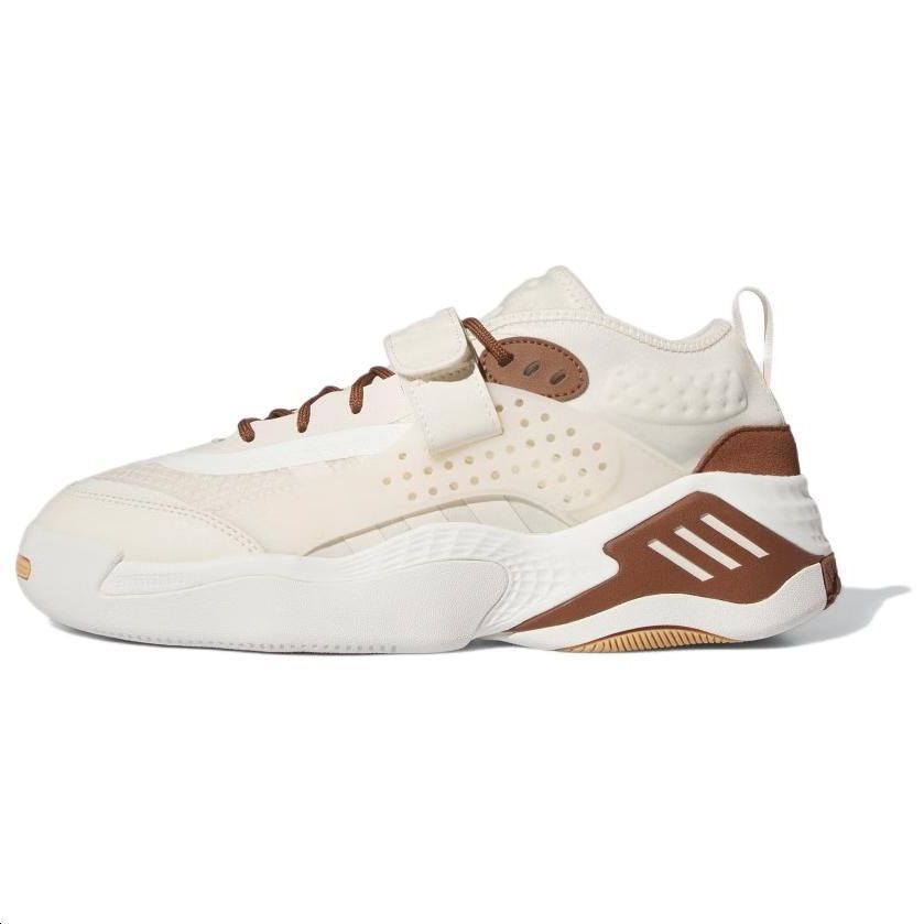 adidas Originals Streetball 3 White Brown Low-Top Casual Shoes IG6102