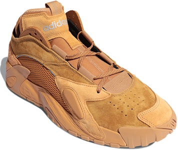 adidas originals Streetball 減震防滑耐磨 中筒 籃球鞋 男女款 棕黃 Lookbook adidas originals Streetball 減震防滑耐磨 中筒 籃球鞋 男女款 棕黃