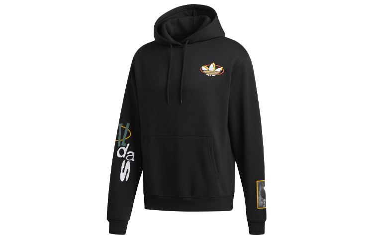 adidas Originals Streetball Hoodie Casual Pullover - Black GD2144