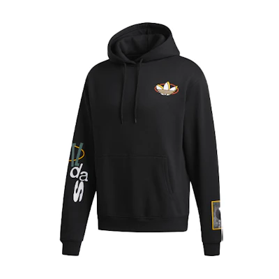 adidas Originals Streetball Hoodie Casual Pullover - Black GD2144