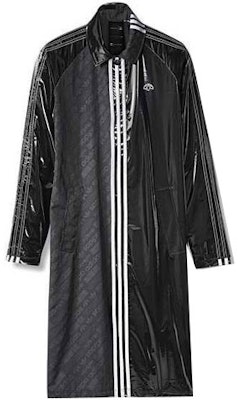 adidas Originals Striped Collar Raglan Long-Sleeve Coat Unisex Black. BP6685 Order adidas Originals Striped Collar Raglan Long-Sleeve Coat Unisex Black. BP6685