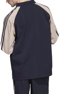 아디다스 오리지널스 스트라이프 로고 프린트 트랙 자켓 레전드 잉크 블루 IC5543 Shop 아디다스 오리지널스 스트라이프 로고 프린트 트랙 자켓 레전드 잉크 블루 IC5543