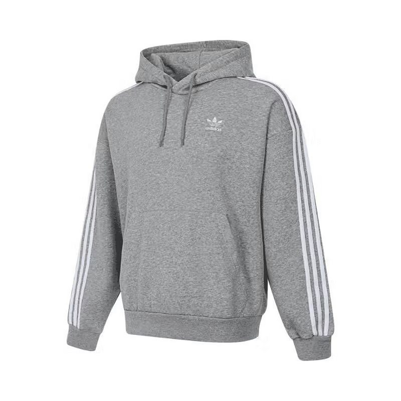 Buy Sudadera adidas Originals Rayada con Capucha Gris de Manga Larga. JP1076