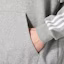 Details for Sudadera adidas Originals Rayada con Capucha Gris de Manga Larga. JP1076