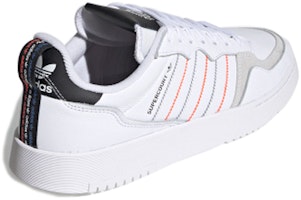adidas Supercourt Kasut 'Putih Hitam Kelabu' FW5825 Lookbook adidas Supercourt Kasut 'Putih Hitam Kelabu' FW5825
