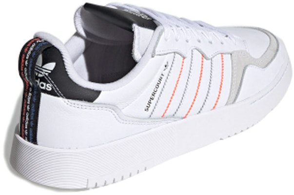 adidas Supercourt Shoes 'White Black Gray' FW5825 Lookbook adidas Supercourt Shoes 'White Black Gray' FW5825