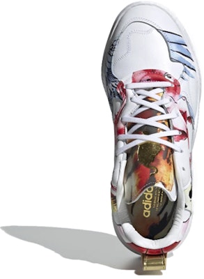 adidas Supercourt RX 'Cloud White Gold Metallic' FW5354 Shop adidas Supercourt RX 'Cloud White Gold Metallic' FW5354
